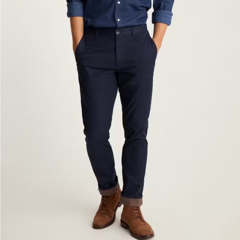 Bonobos Flannel Lined Chinos for Men